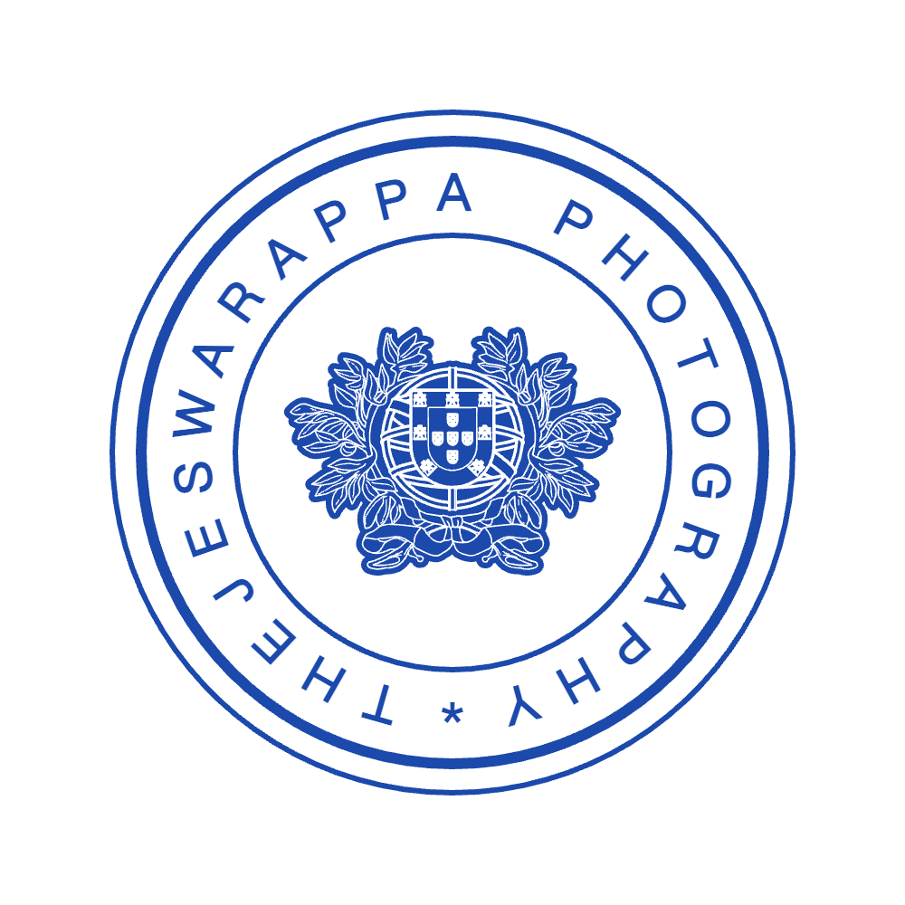 SealsDigital round government seal with “THEJESWARAPPA PHOTOGRAPHY” lettering, #7750756