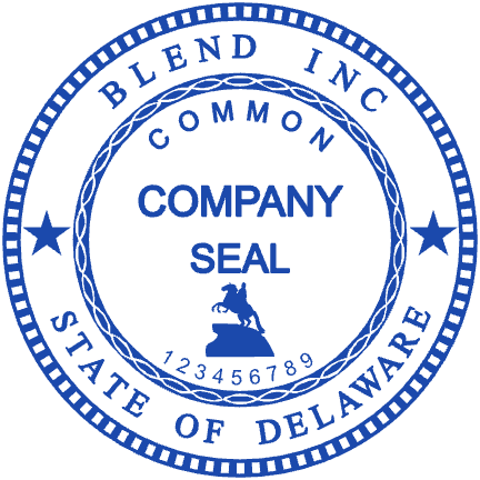 Create an round Indian business seal in SealsDigital #4863985 Round Indian business seal showing serial-number text and curved text, template #4863985