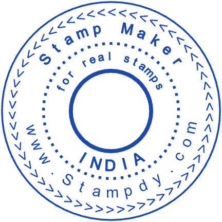 Edit this Indian business seal with “INDIA” lettering and curved text in SealsDigital #2259655 SealsDigital round Indian business seal with “INDIA” lettering and curved text, #2259655