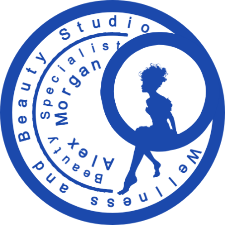 Personalize the beauty silhouette seal with SealsDigital A sweeping crescent frames a beauty silhouette with curved practitioner details.